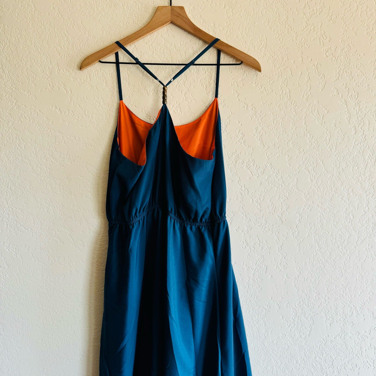 BCBG Paris | high low blue dress