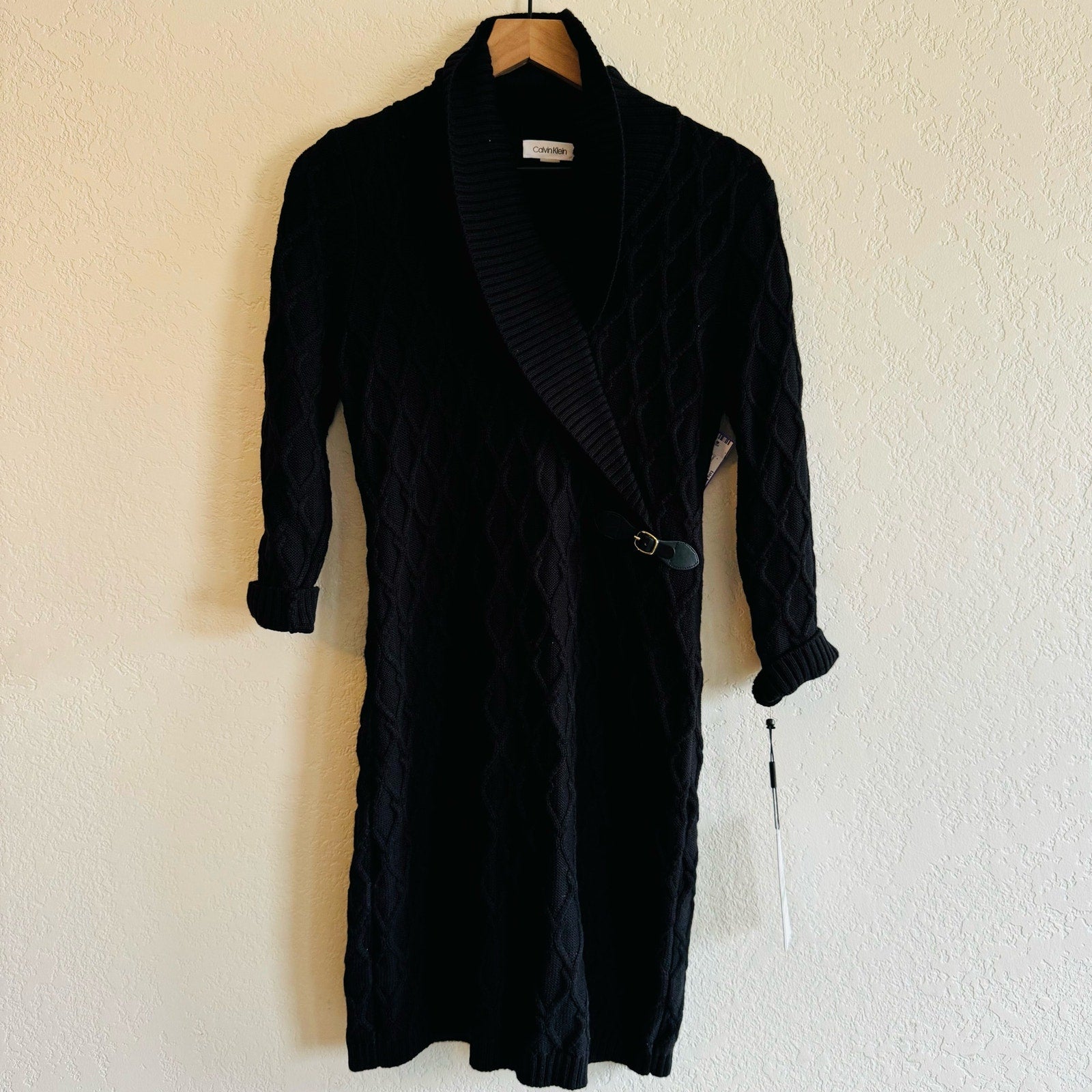 NWT | Calvin Klein | cable knit sweater dress Echo Boutique NWT | Calvin Klein | cable knit sweater dress Echo Boutique